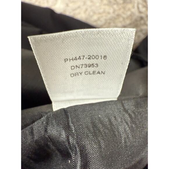 Pendleton Petites Size 10 100% Virgin Wool Flat Front Pants Black Button Zip - Picture 12 of 13